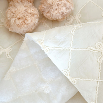 【即納】ribbon knit quilting / リボン / キルティング［QU027］