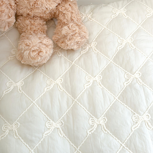 【即納】ribbon knit quilting / リボン / キルティング［QU027］