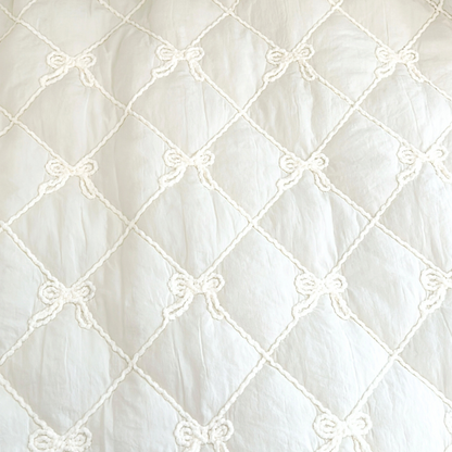 【即納】ribbon knit quilting / リボン / キルティング［QU027］