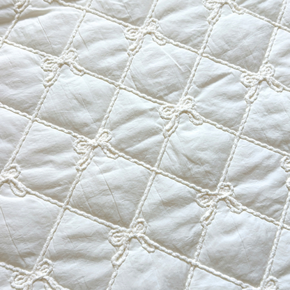 【即納】ribbon knit quilting / リボン / キルティング［QU027］