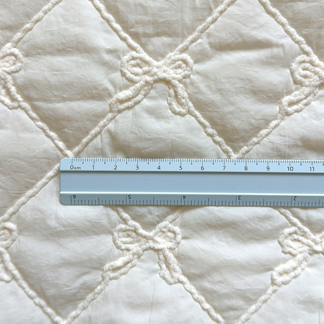 【即納】ribbon knit quilting / リボン / キルティング［QU027］