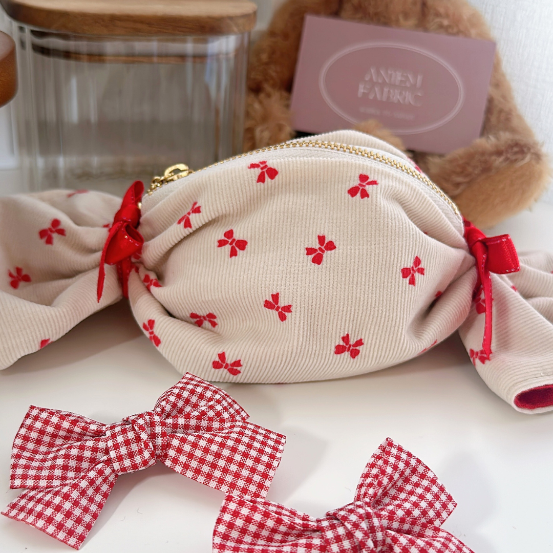 【即納】mini ribbon non-stretch rib / ノンストレッチリブ  / リボン［CO011］