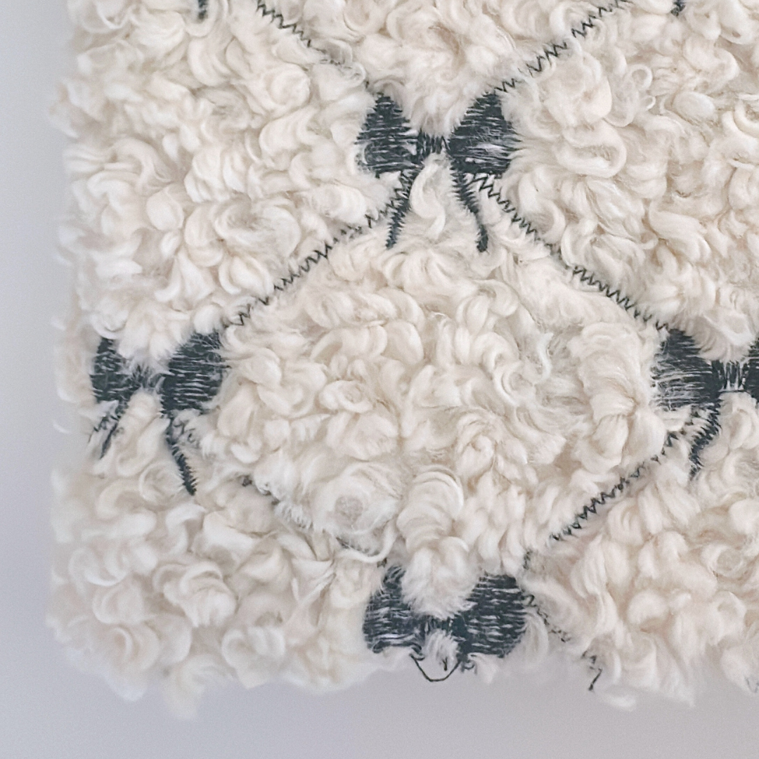 【即納】moco ribbon embroidery / 刺繍 / コットン / リボン［EM006］