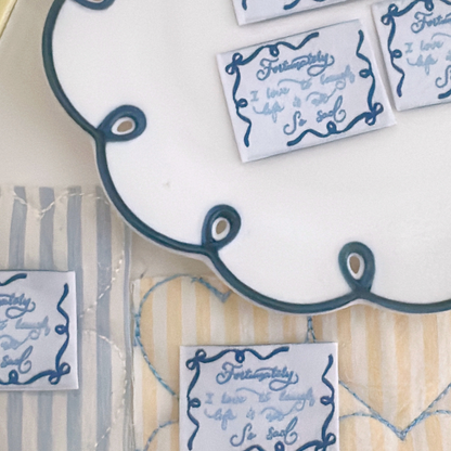 【即納】ciel ribbon tag / タグ［TG023］