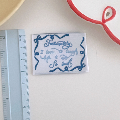 【即納】ciel ribbon tag / タグ［TG023］