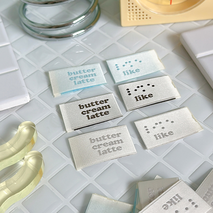【新作即納】butter cream latte tag / タグ［TG028］