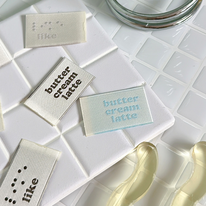 【新作即納】butter cream latte tag / タグ［TG028］