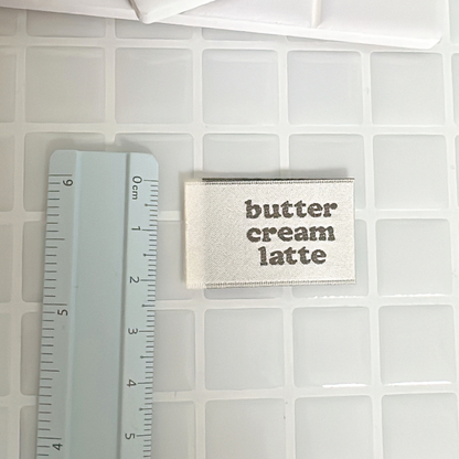 【新作即納】butter cream latte tag / タグ［TG028］