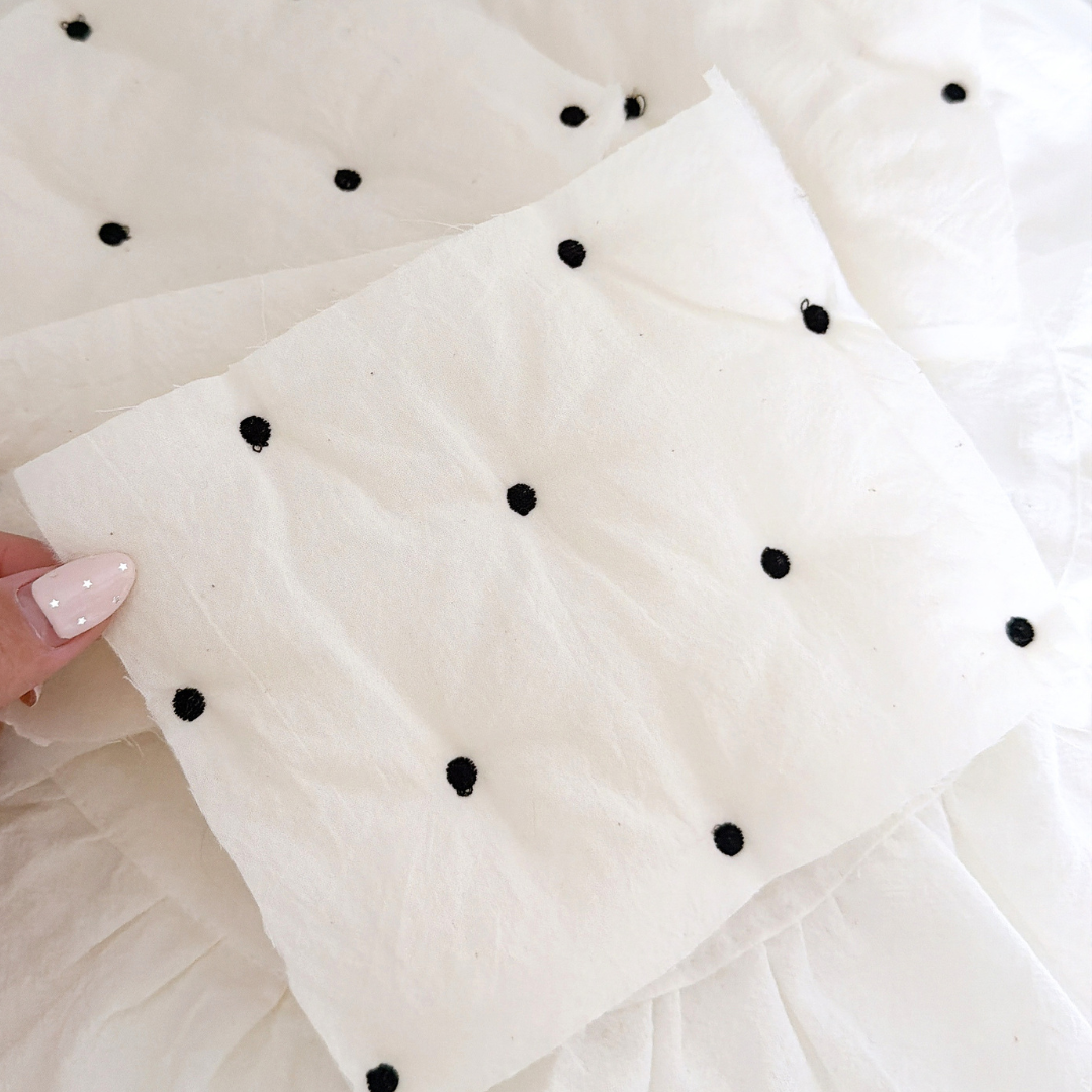 【新作SALE中】pom dot quilting  / ドット / キルティング［QU045］