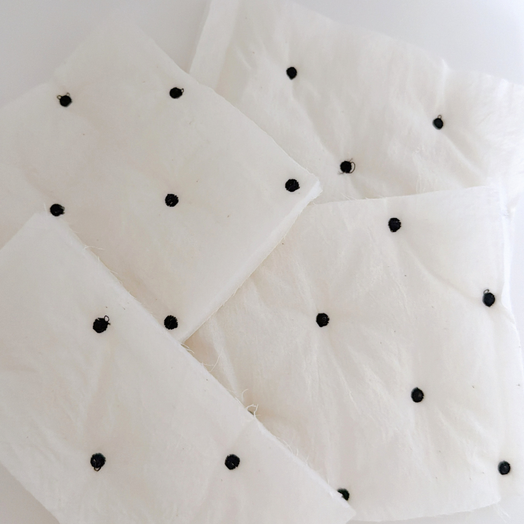 【新作SALE中】pom dot quilting  / ドット / キルティング［QU045］