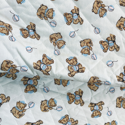 【即納】balloon bear / くまさん  / キルティングあり＆なし［QU015］