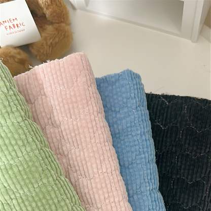 【即納】bubble quilting corduroy / コーデュロイ / キルティング［QU023］