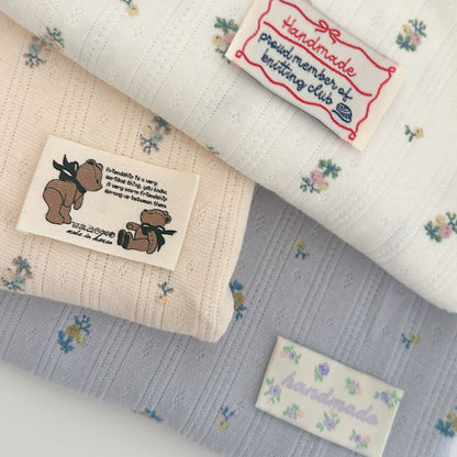 【即納】petite flower eyelet / アイレットニット / フラワー［KN003］