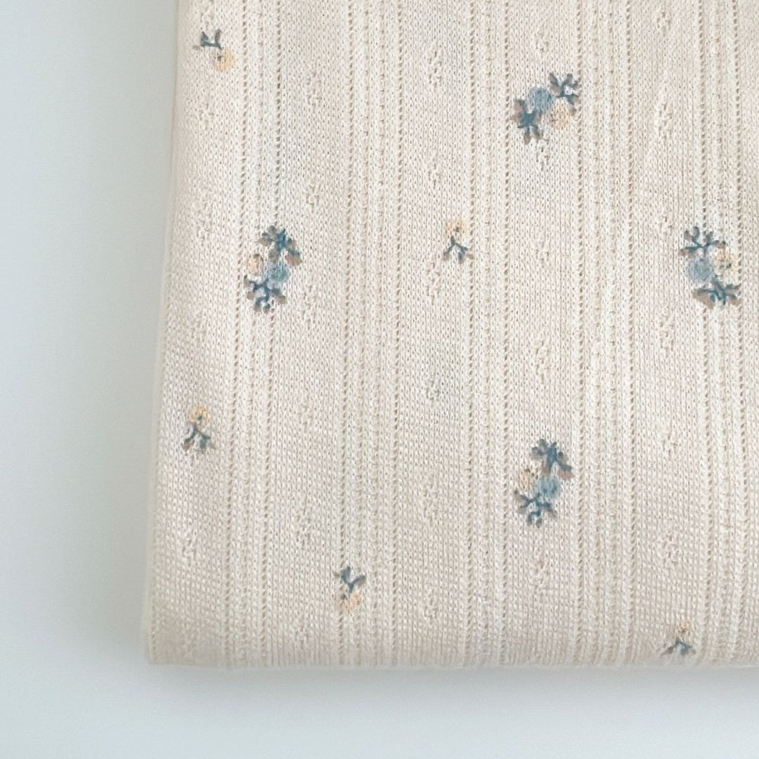 【即納】petite flower eyelet / アイレットニット / フラワー［KN003］