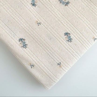 【即納】petite flower eyelet / アイレットニット / フラワー［KN003］