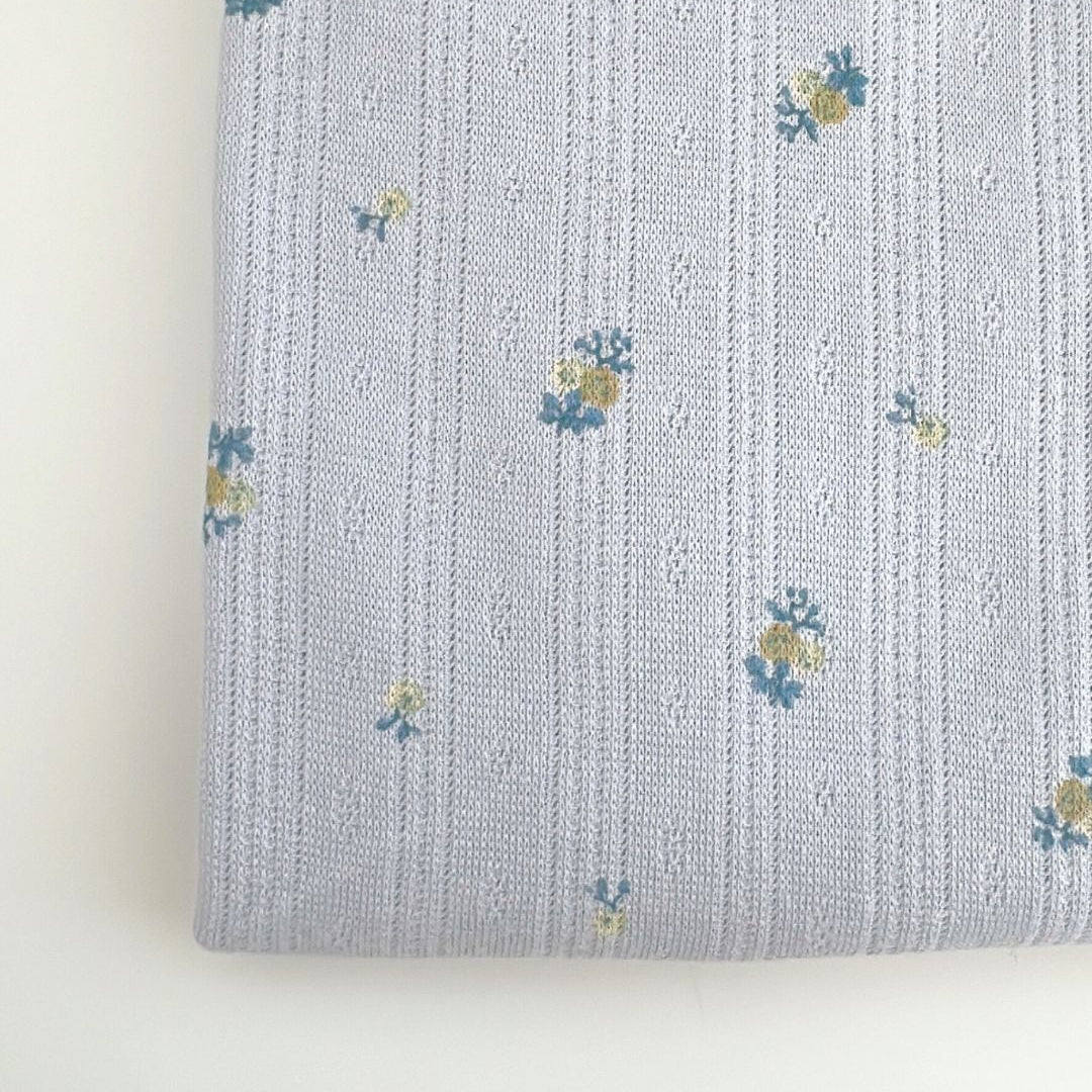 【即納】petite flower eyelet / アイレットニット / フラワー［KN003］