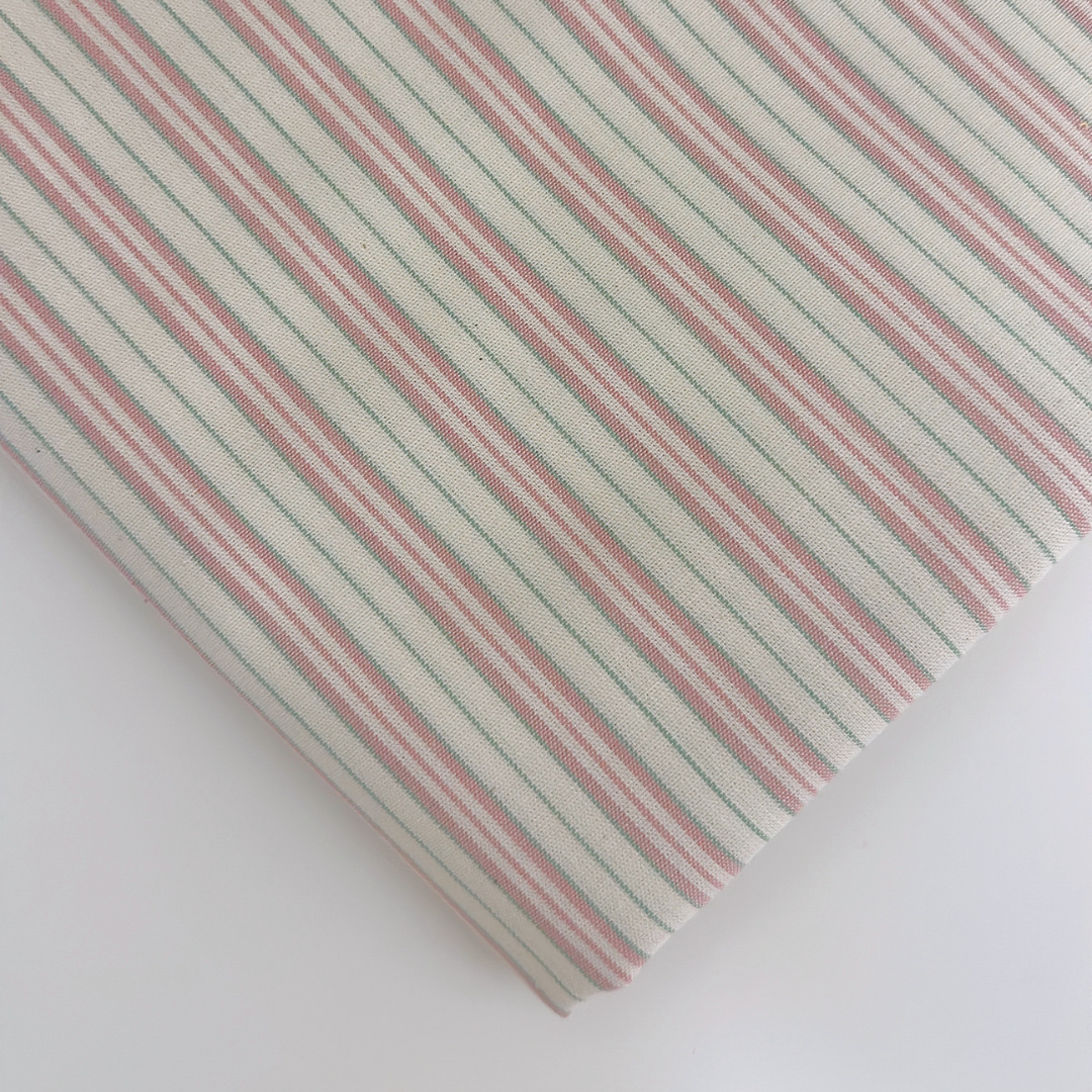 【即納】milky stripe / ストライプ / コットン［CO033］