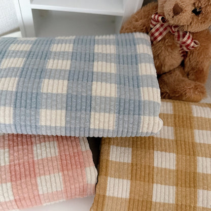 【即納】candy gingham corduroy / ギンガム / チェック［PO017］