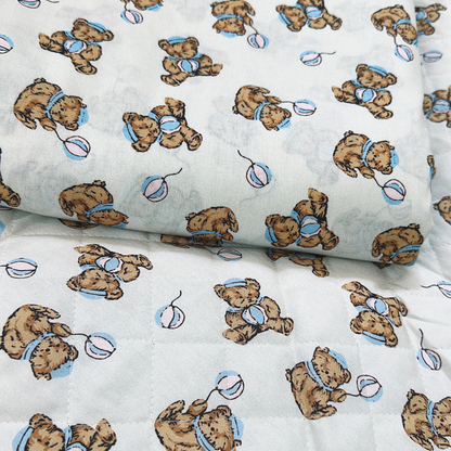 【即納】balloon bear / くまさん  / キルティングあり＆なし［QU015］