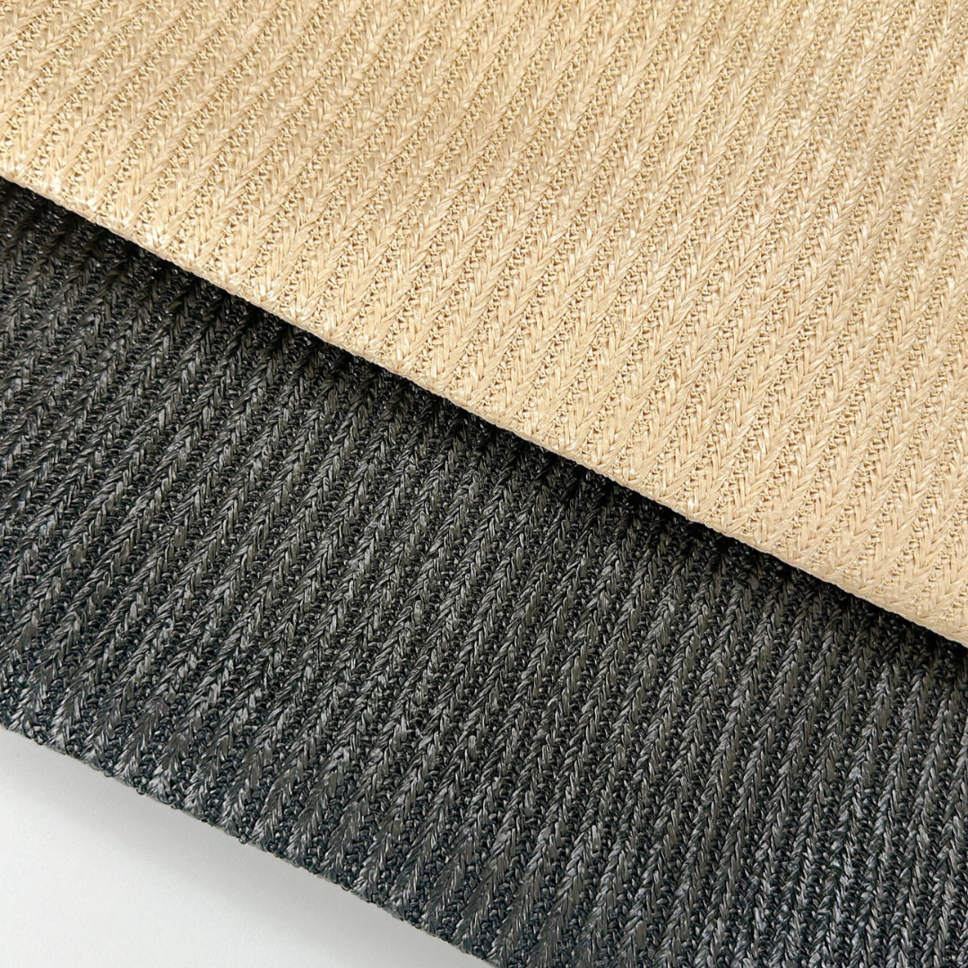 【即納】rattan style fabric / チェック［PO005］