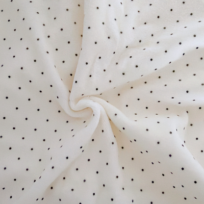 【新作SALE中】petit dot velour / ドット / モノトーン / コットン［CO082］