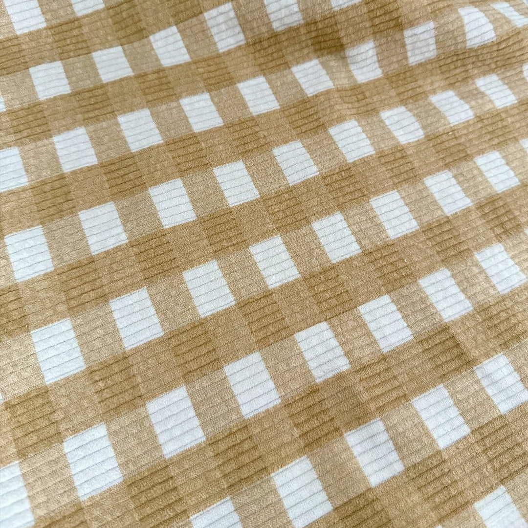 【即納】candy gingham corduroy / ギンガム / チェック［PO017］