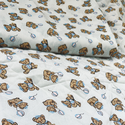 【即納】balloon bear / くまさん  / キルティングあり＆なし［QU015］