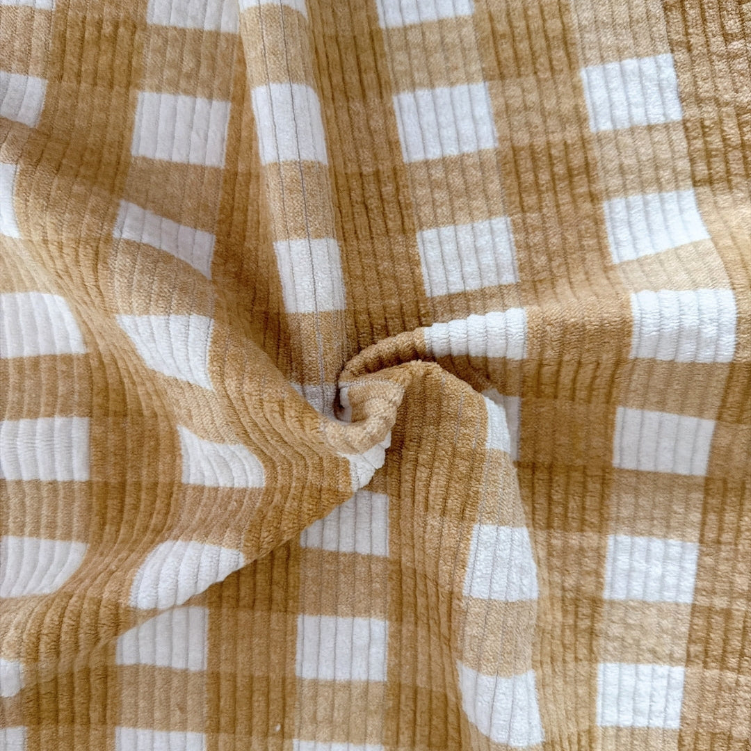 【即納】candy gingham corduroy / ギンガム / チェック［PO017］