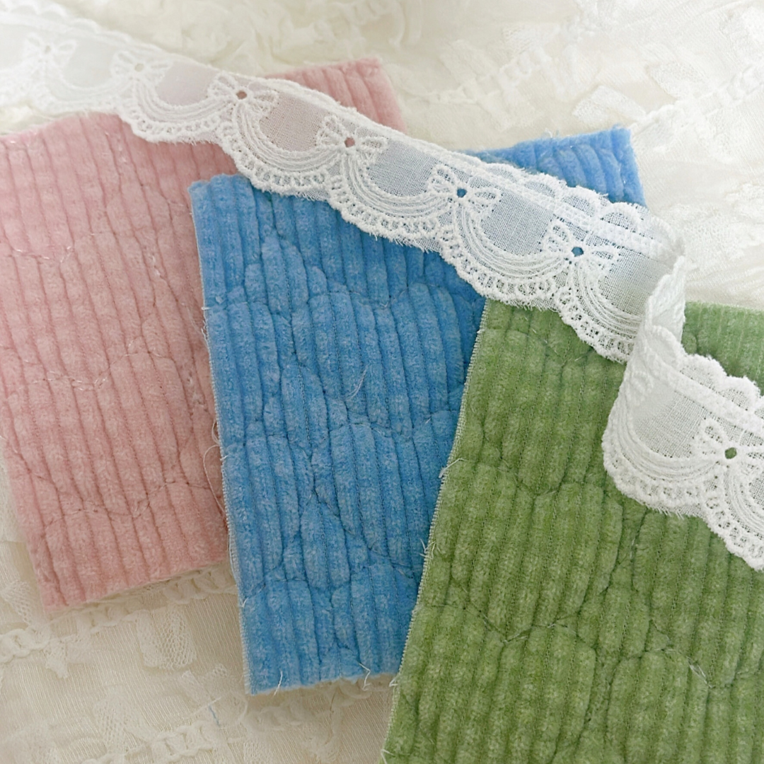 【即納】bubble quilting corduroy / コーデュロイ / キルティング［QU023］