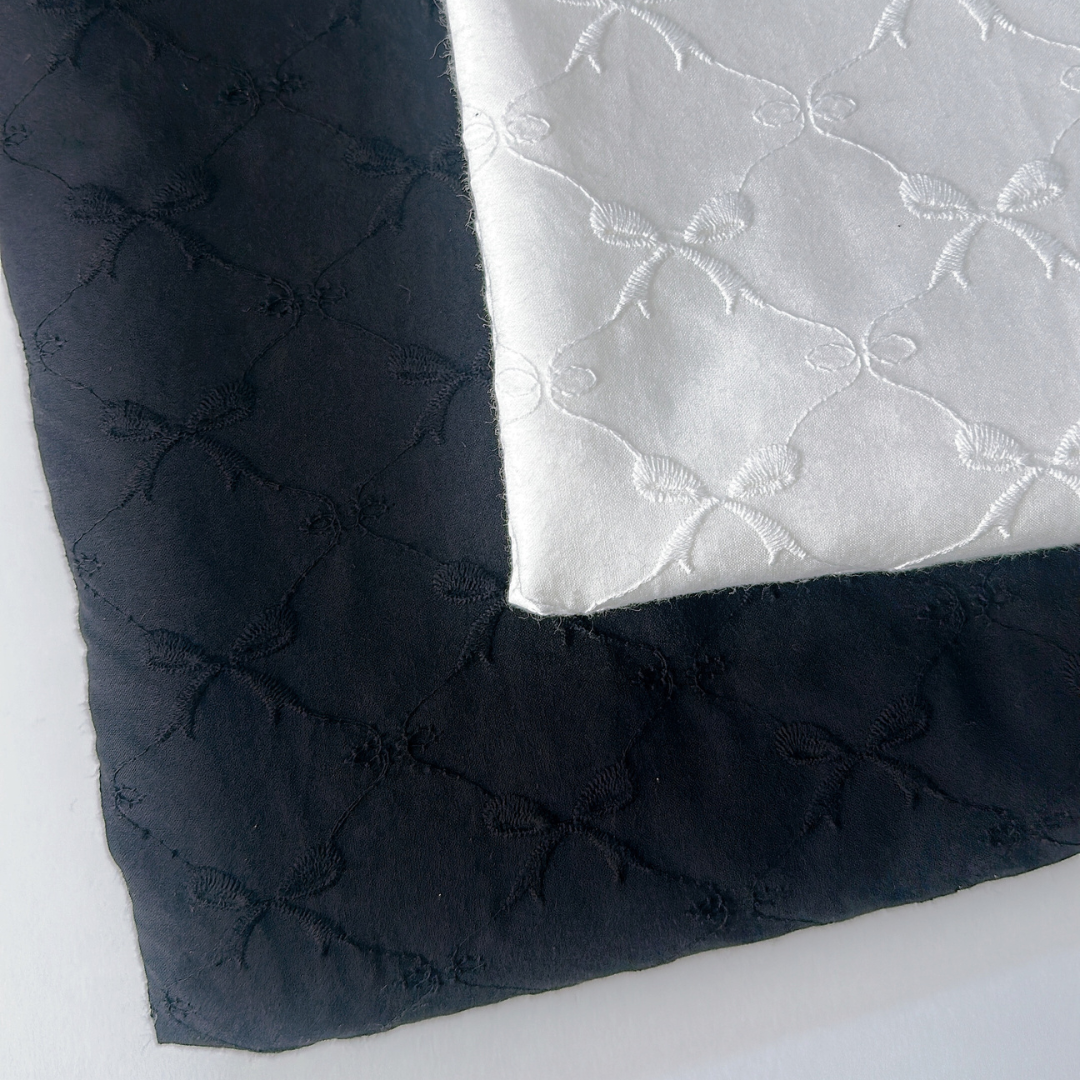 【即納】elegant ribbon embroidery / 刺繍 / コットン / リボン［EM004］