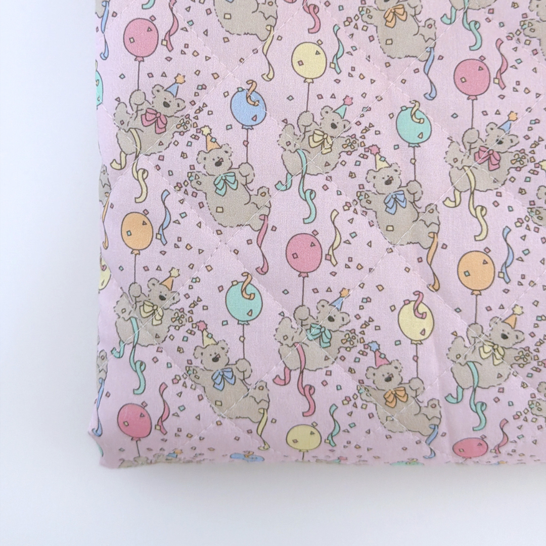 韓国生地 party bear quilting くま キルティング QU044 商品画像5
