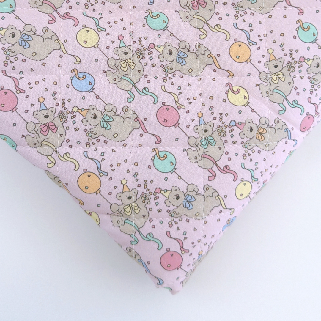 韓国生地 party bear quilting くま キルティング QU044 商品画像4
