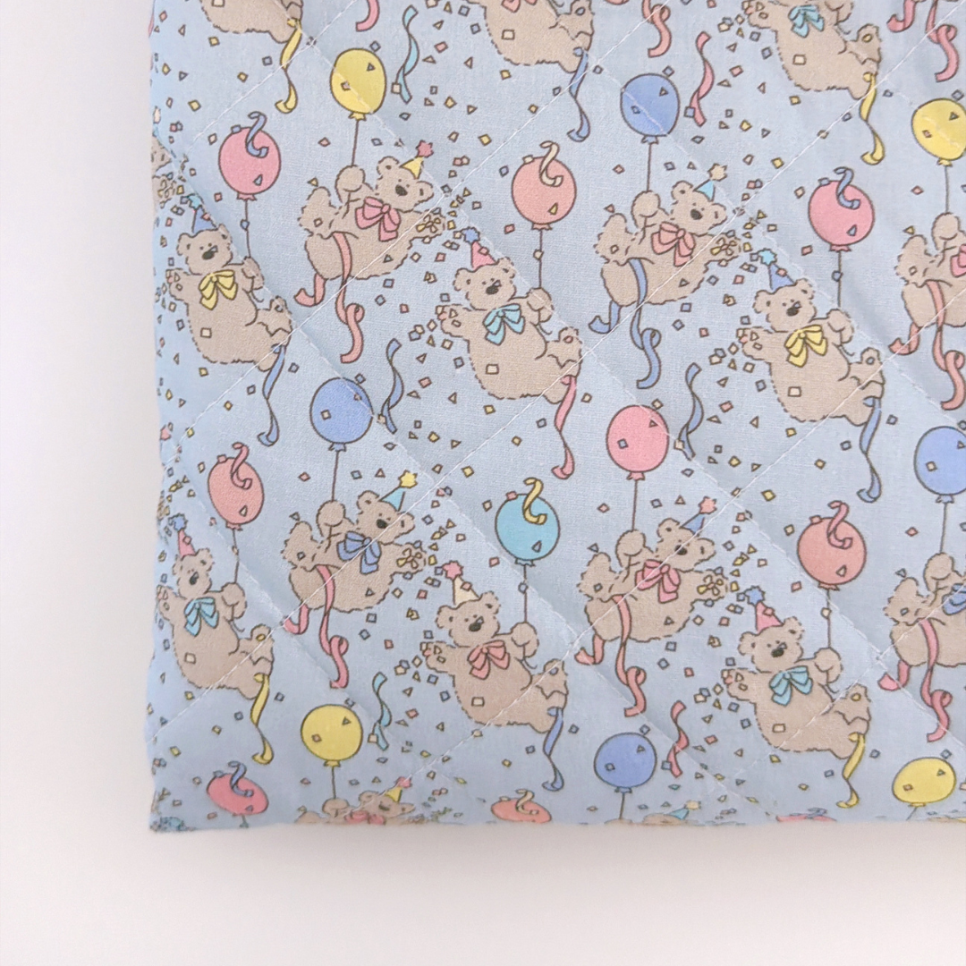 韓国生地 party bear quilting くま キルティング QU044 商品画像3