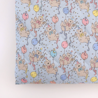 韓国生地 party bear quilting くま キルティング QU044 商品画像3