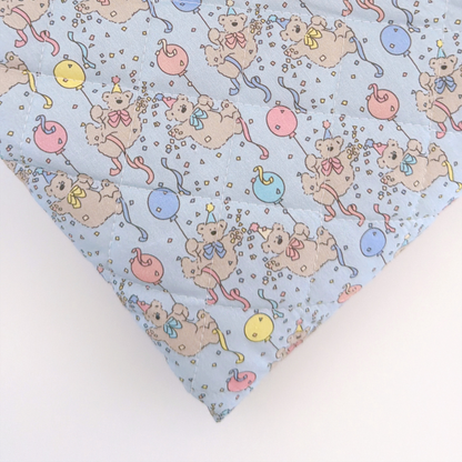 韓国生地 party bear quilting くま キルティング QU044 商品画像2