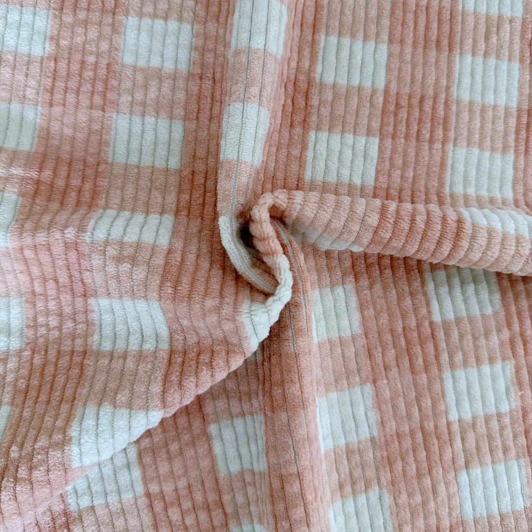 【即納】candy gingham corduroy / ギンガム / チェック［PO017］