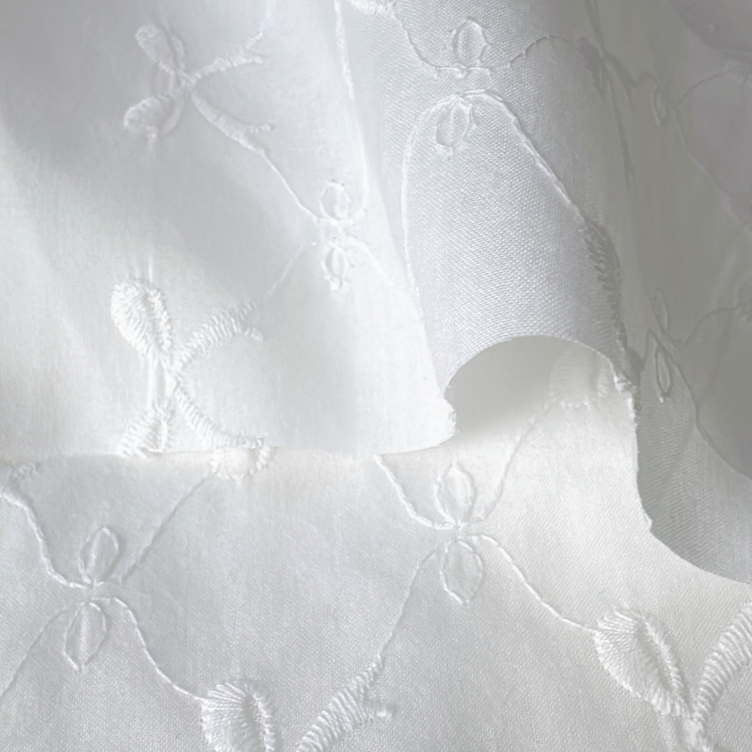 【即納】elegant ribbon embroidery / 刺繍 / コットン / リボン［EM004］