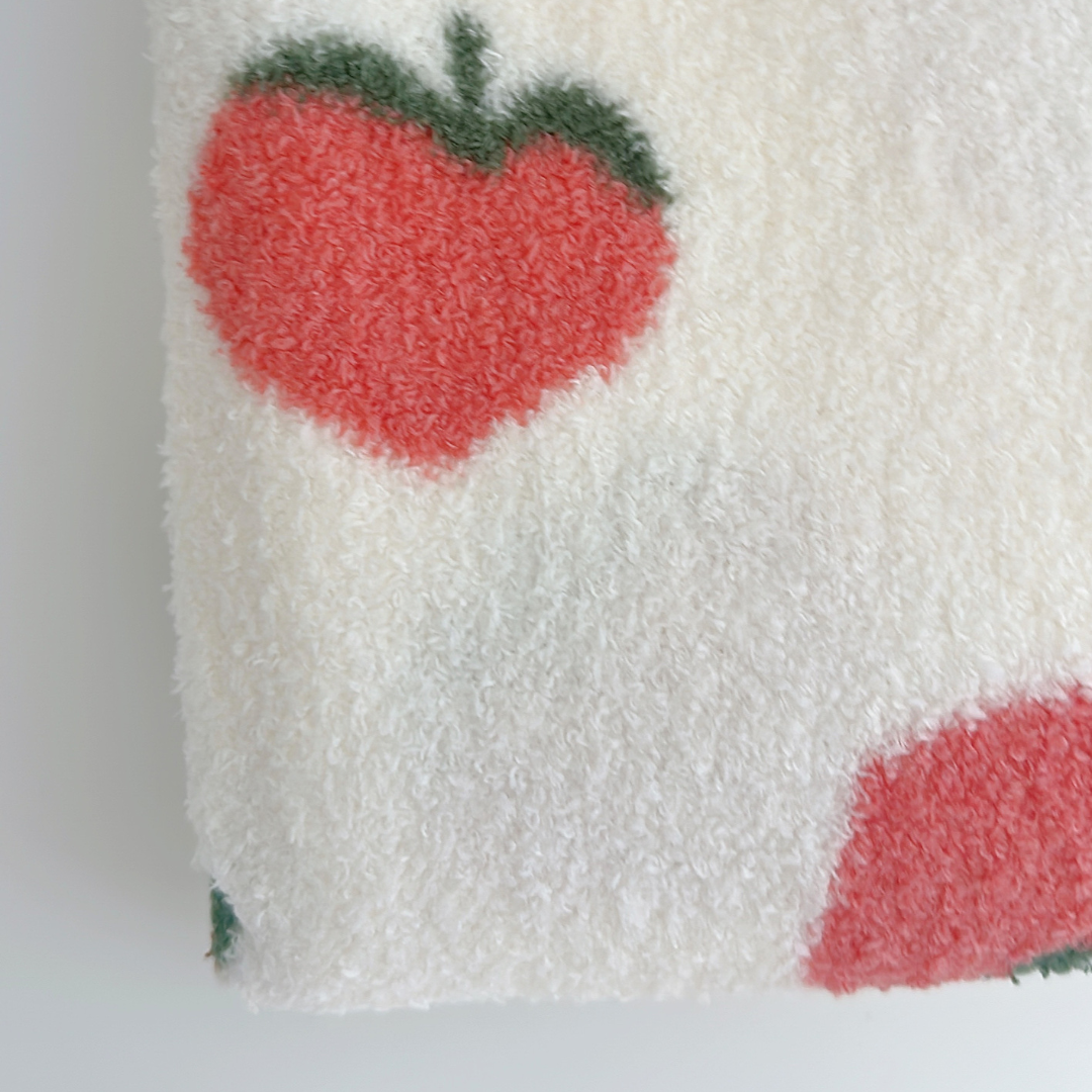 【即納】milky peach fleece / ピーチ / フリース［PO009］