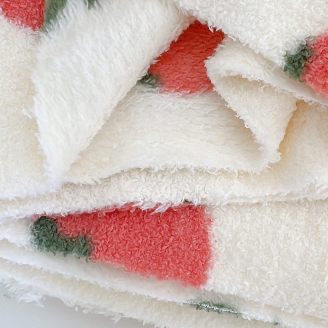 【即納】milky peach fleece / ピーチ / フリース［PO009］