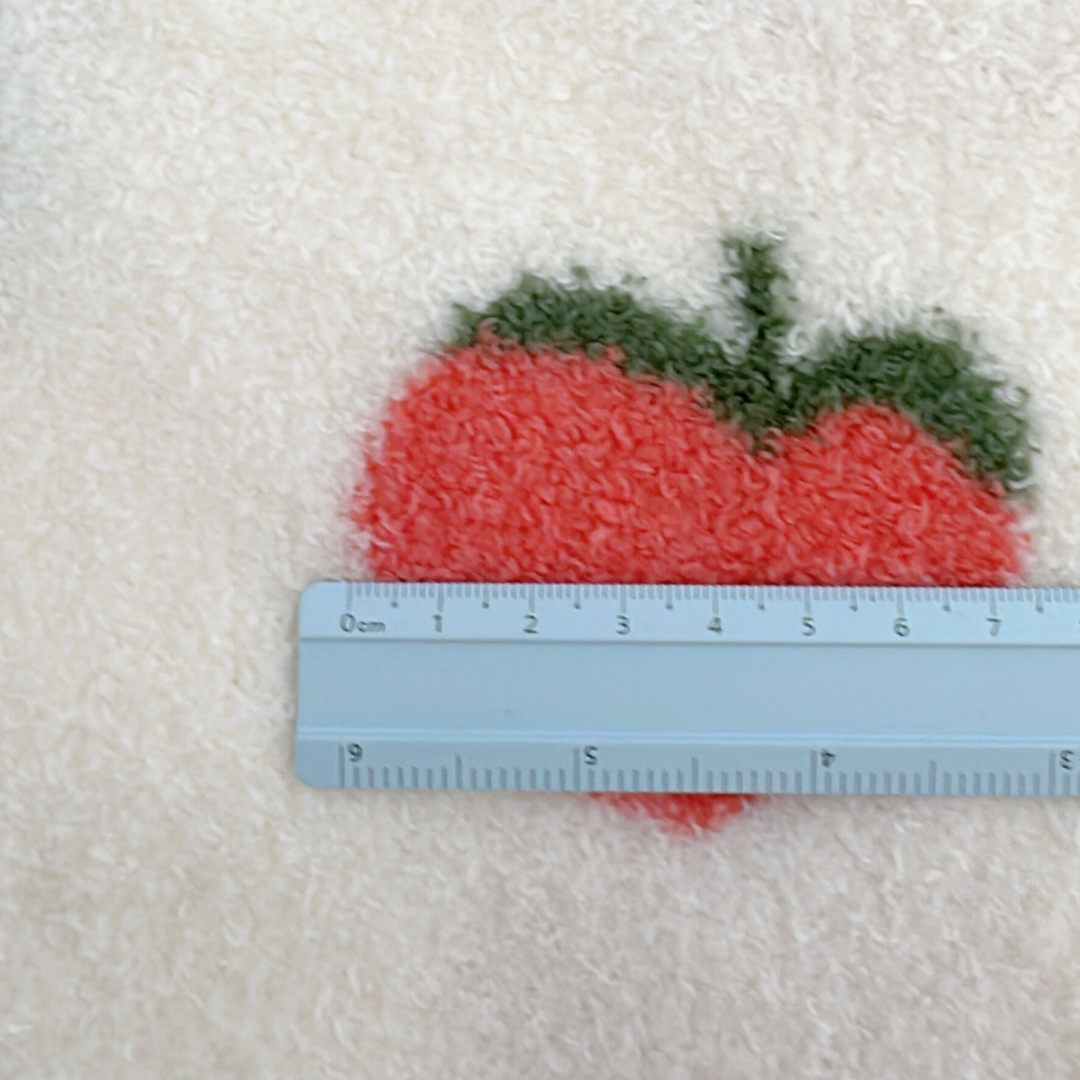 【即納】milky peach fleece / ピーチ / フリース［PO009］