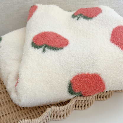 【即納】milky peach fleece / ピーチ / フリース［PO009］