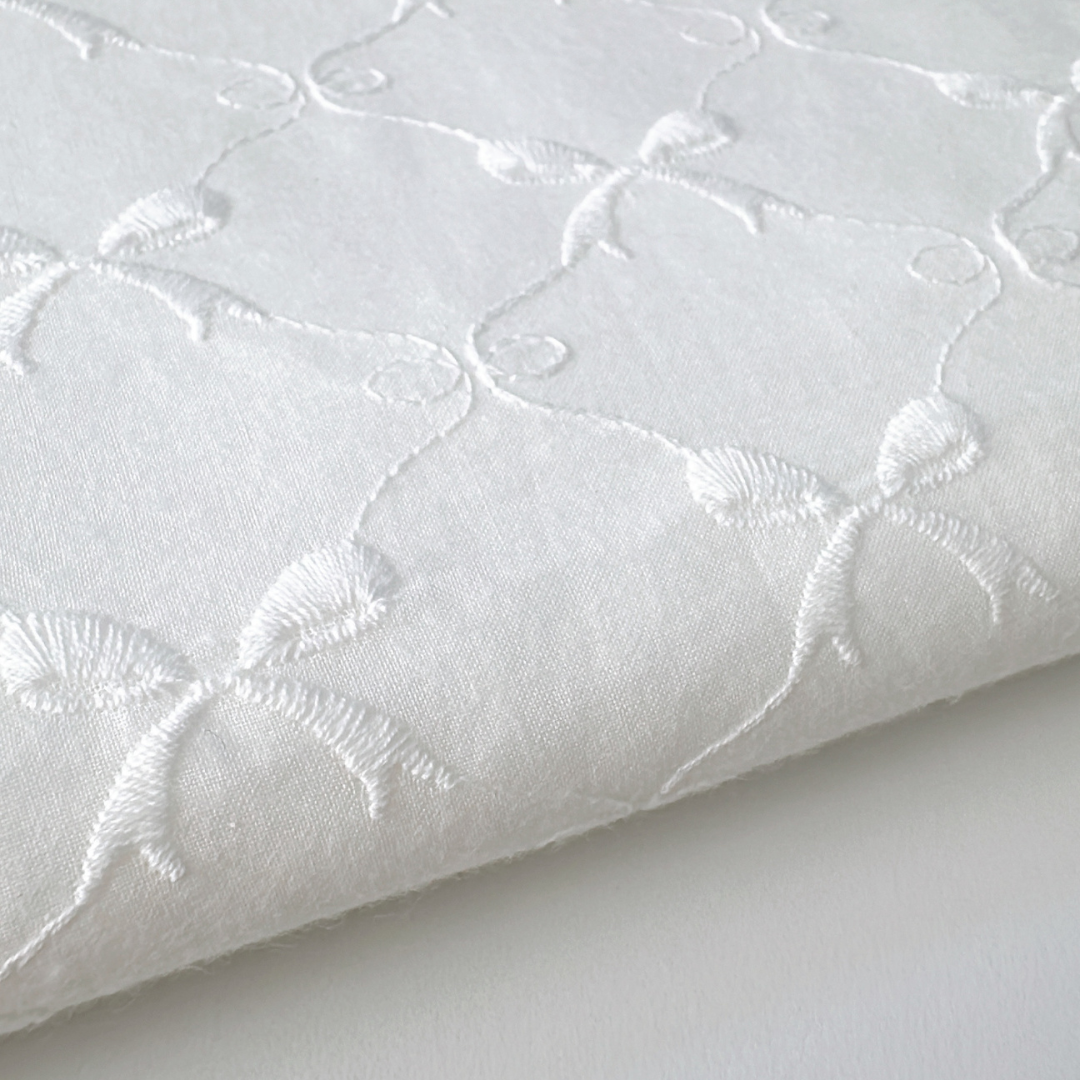 【即納】elegant ribbon embroidery / 刺繍 / コットン / リボン［EM004］