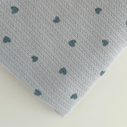 【即納】petite heart rib / リブニット / ハート［KN004］