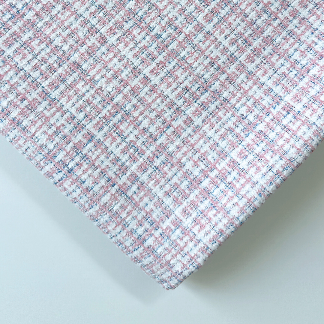 【即納】pastel tweed pink×purple  / ツイード［TW004］