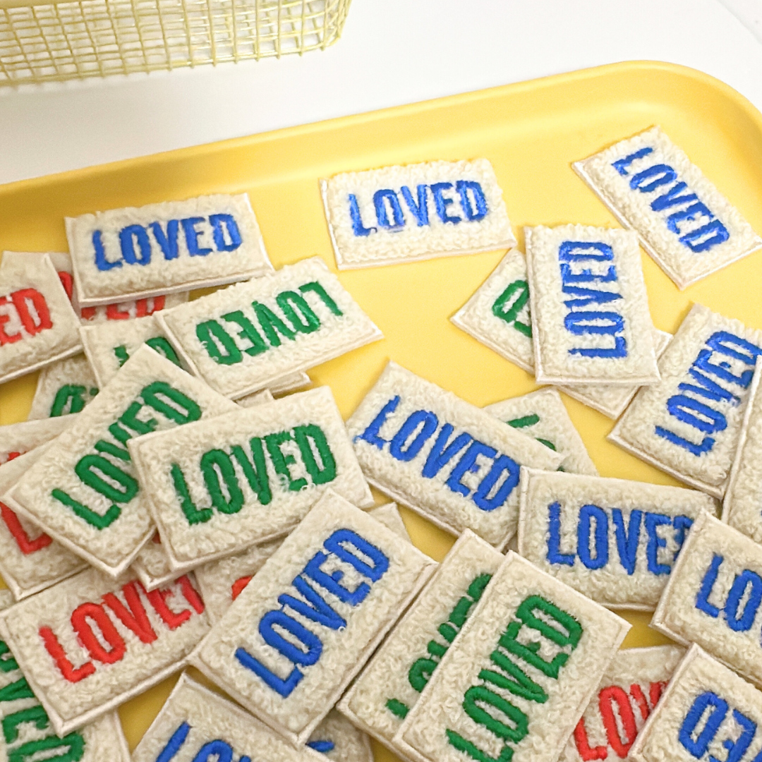 【即納】LOVED PATCH / ワッペン［TG016］