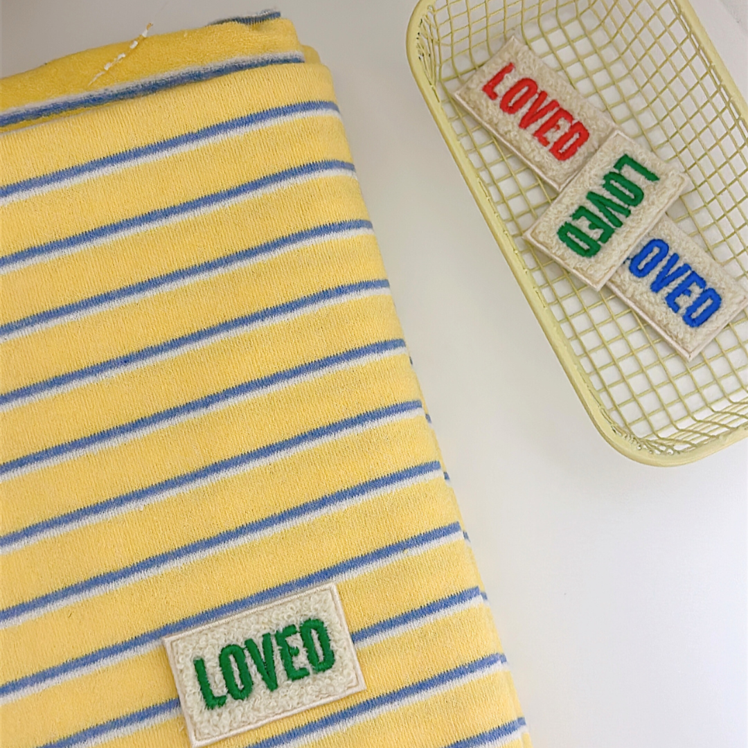 【即納】LOVED PATCH / ワッペン［TG016］