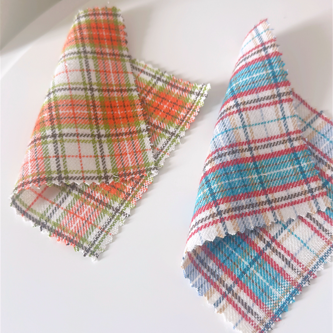 【即納】winter candy check / チェック / コットン［CO030］