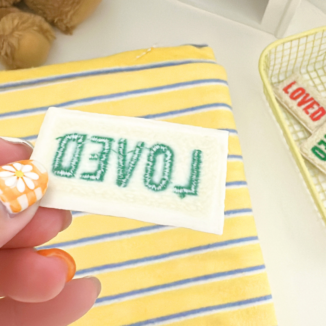 【即納】LOVED PATCH / ワッペン［TG016］