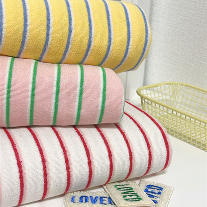 【即納】beach towel border terry / タオル / コットン / ボーダー［CO032］