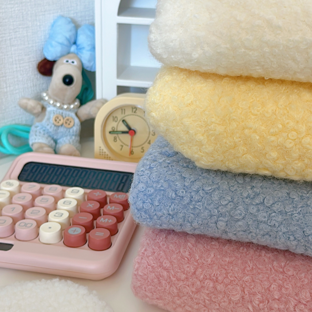 【即納】pastel bouclé wool / ボア  / パステル / ウール［BO001］